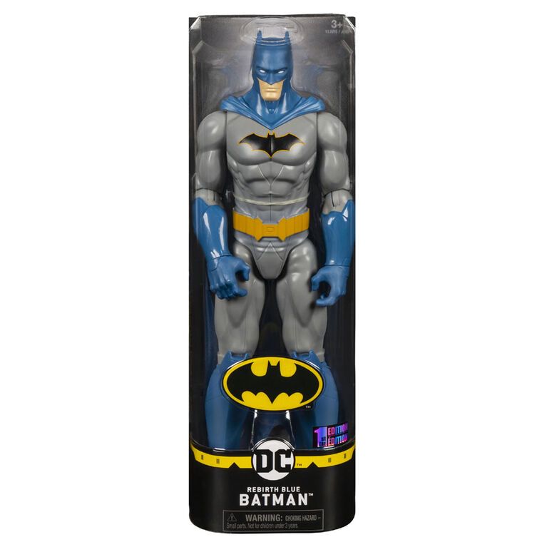 BATMAN, 12-Inch Rebirth Blue BATMAN Action Figure