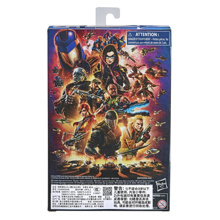 G.I. Joe Classified Series Scarlett Field Variant Action Figure 05 Collectible Premium Toy