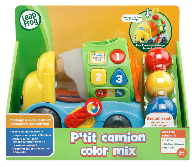 LeapFrog P'tit Camion Color Mix - Édition française