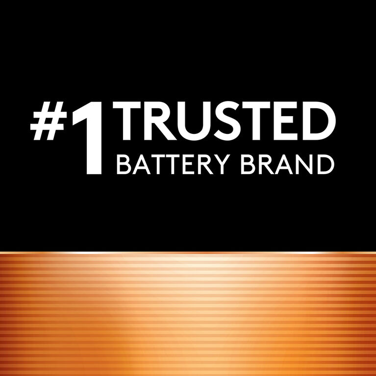 Piles Duracell coppertop Alcalines D - 4 unités
