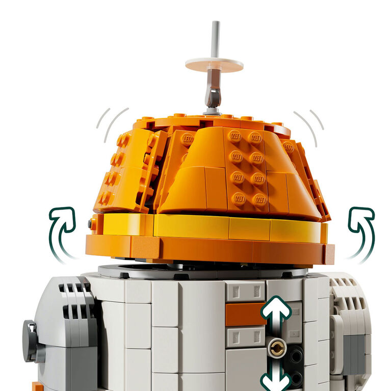 LEGO Star Wars: Ahsoka Chopper (C1-10P) Astromech Droid - Building Toy For Kids 10+ - 75416