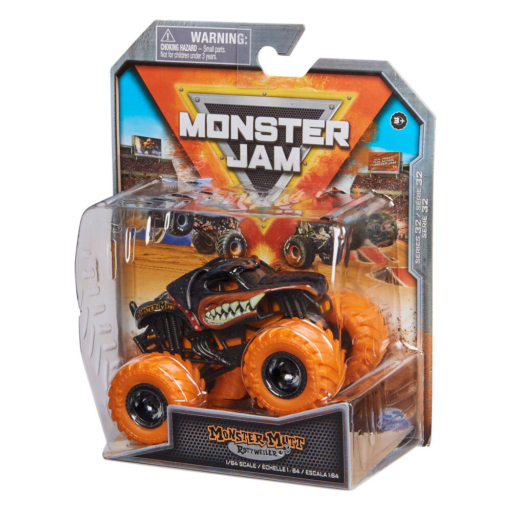 Monster Jam Official Monster Mutt Rottweiler Monster Truck Die