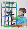 Strictly Briks - Brik Tower - 10" x 10" - 32 x 32 pegs - 6 Baseplates & 50 Stackers - Blue, Gray, Green