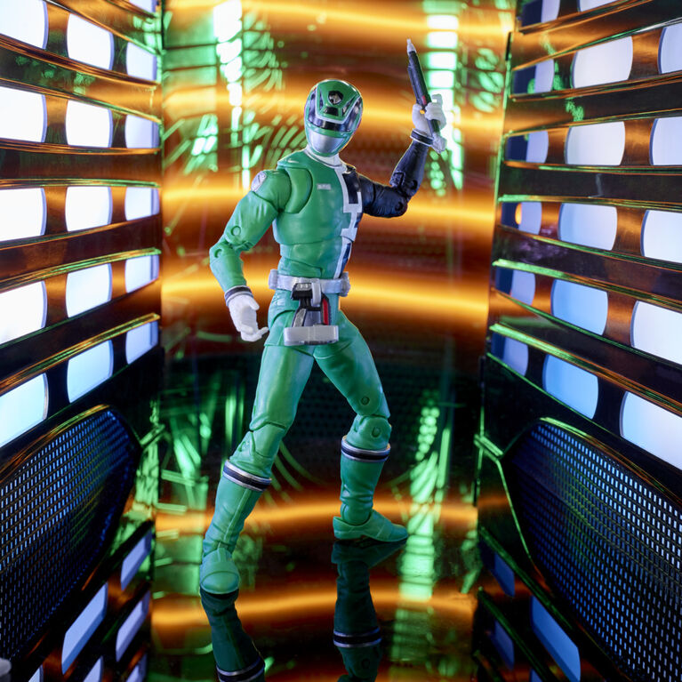 Power Rangers Lightning Collection S.P.D. Green Ranger 6-Inch Premium Collectible Action Figure Toy