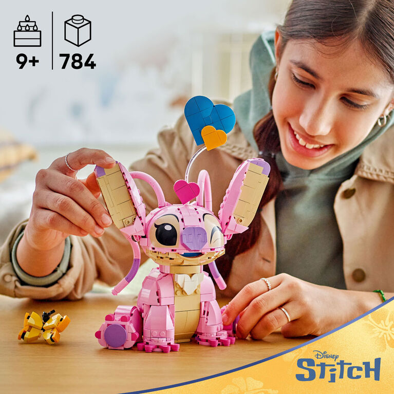 LEGO Disney Angel Lilo & Stitch Kids Toy - Gift Idea for Girls and Boys 9+ - Room Decor - 43257