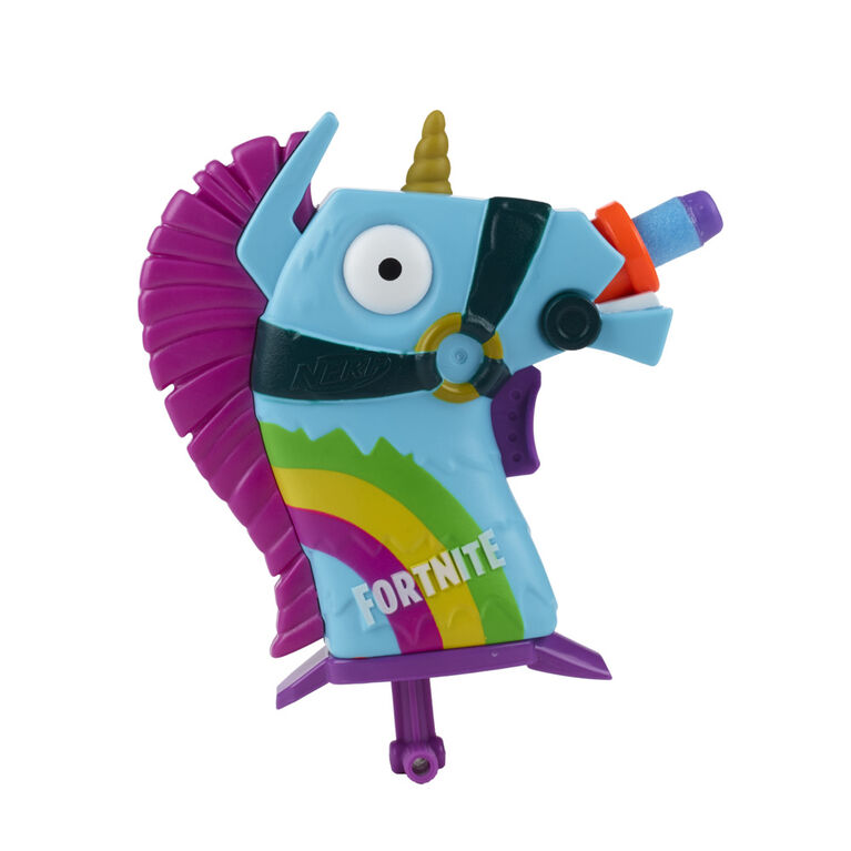 Nerf MicroShots Fortnite Rainbow Smash -- Mini Dart-Firing Blaster
