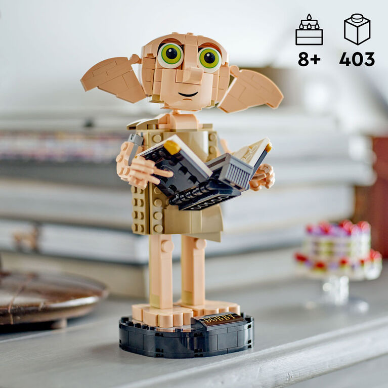 LEGO Harry Potter Dobby l'elfe de maison 76421 Ensemble de jeu de construction (403 pièces)