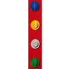 Lego Face Long Sleeve Tshirt Red - 4T