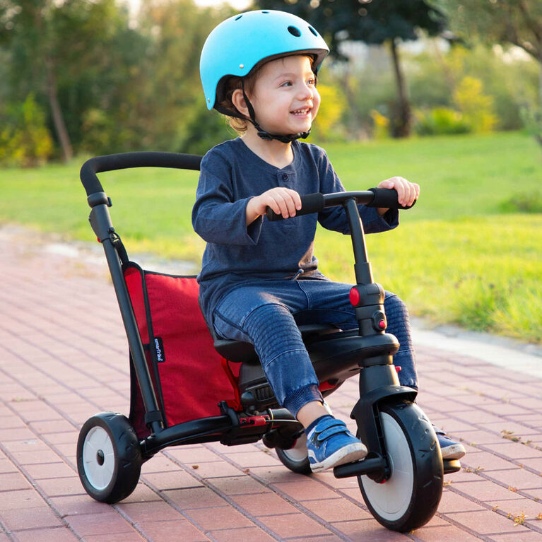 smarTrike STR5 - tricycle pliant bébé - Mélange Rouge