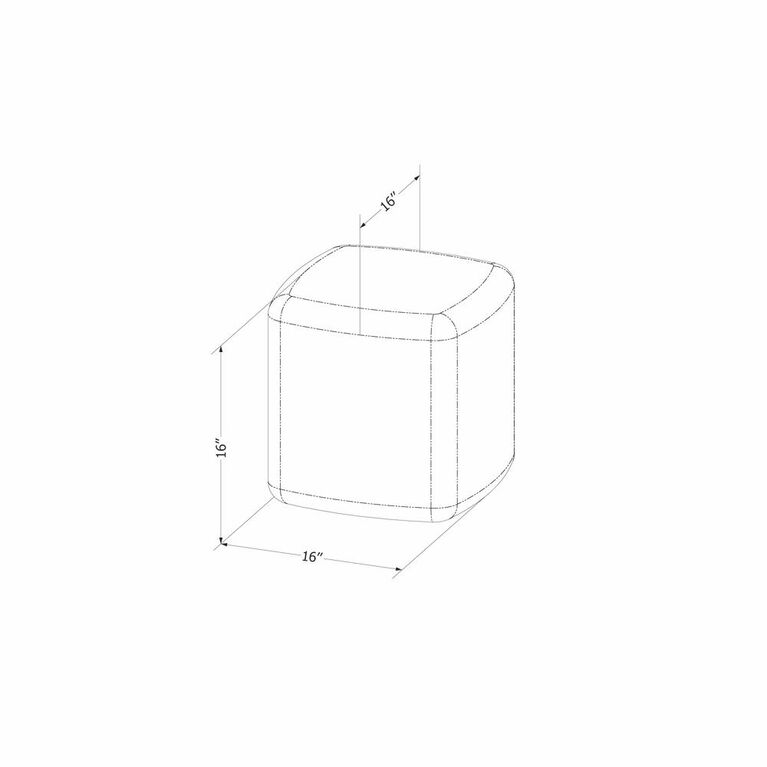 Sweedi Nightstand- Stool Sage Green