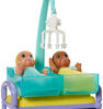 Barbie Baby Doctor Playset with Blonde Doll, 2 Infant Dolls, Toy Pieces