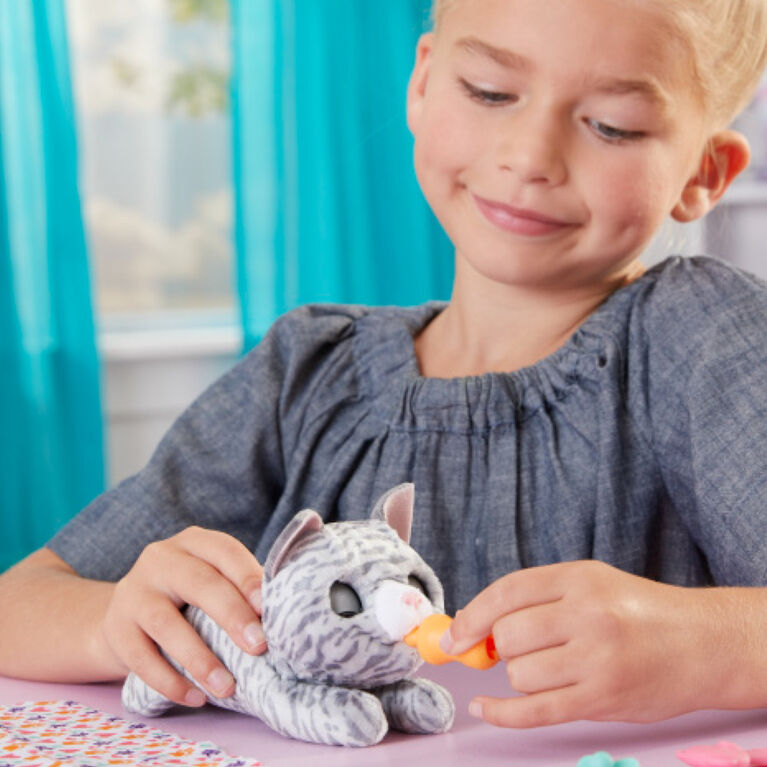 furReal Newborns Kitty Interactive Animatronic Plush Toy: Electronic Pet
