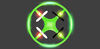 Mindscope Skylighter Disc Drone Green