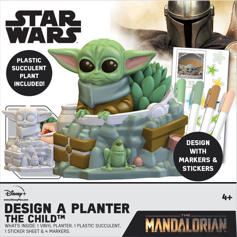 Mandalorian - Child Design A Planter