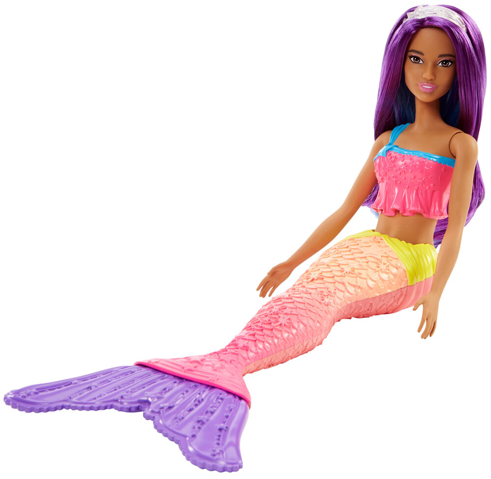 purple mermaid doll