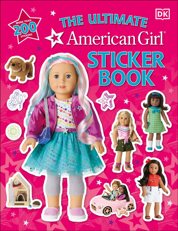 American Girl Ultimate Sticker Book - English Edition