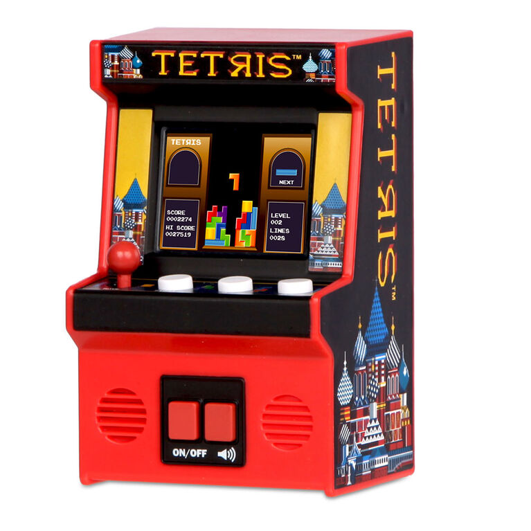 Arcade Classics - Tetris Retro Mini Arcade Game