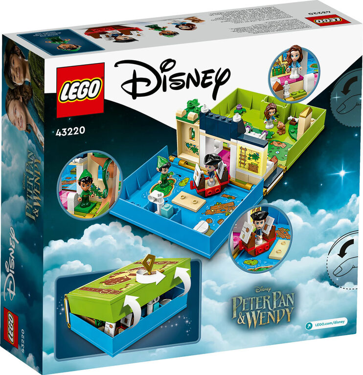 LEGO  Disney Le livre d'aventures de Peter Pan et Wendy 43220 (111 pièces)