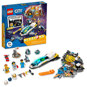 LEGO City Les missions d'exploration spatiale sur Mars 60354 Ensemble de construction (298 pièces)