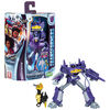 Transformers Toys EarthSpark Deluxe Class Shockwave, 5" Action Figure, Robot Toys for Kids Ages 6 and Up