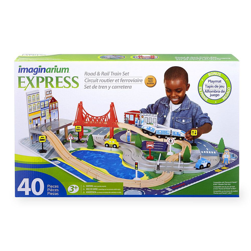imaginarium ride on train set