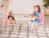 B. toys Kid Century Modern: Table and Chair Set - Pink Table and Chair Set for Kids