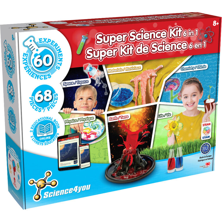 Einstein Boîte Science Expérience Kit-Chemistry Kit Jouets pour Enfants- (  Âge