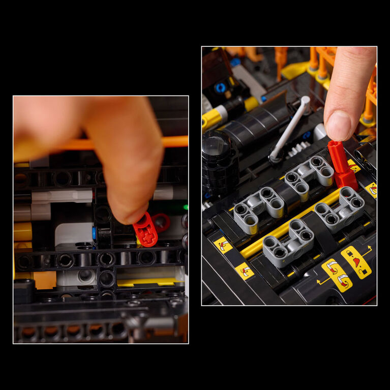 LEGO Technic Volvo EC500 Hybrid Excavator - LEGO Set for Adults - Collectible Model Kit, 18+ - 42215