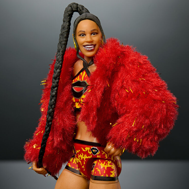 WWE Ultimate Edition Bianca Belair Action Figure & Accessories Set, 6-inch Collectible, 3 Articulation Points