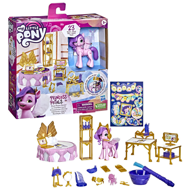 My Little Poney: A New Generation La chambre royale avec Princesse Ruby Pétales