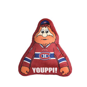NHL Montreal Canadiens Mascot Pillow, 20" x 22"