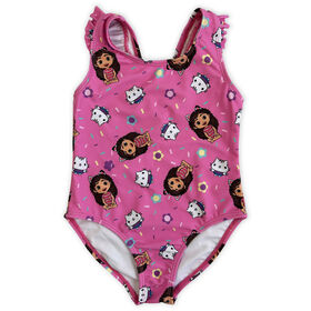 Gabby 1 Piece Swimsuit - Pink 5T
