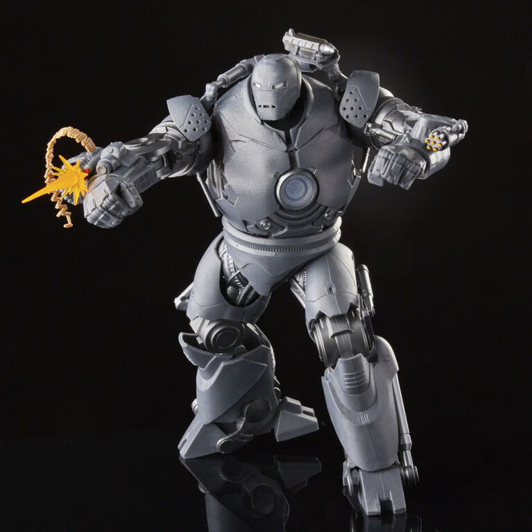 Hasbro Marvel Legends Series 6-inch Scale Action Figure Toy 2-Pack Obadiah Stane and Iron Monger Infinity Saga characters, Premium Design