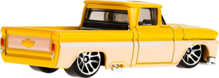 Hot Wheels Custom 62 Chevy 1:64 Scale Die-Cast Toy Truck, Surf's Up-Themed Vehicle