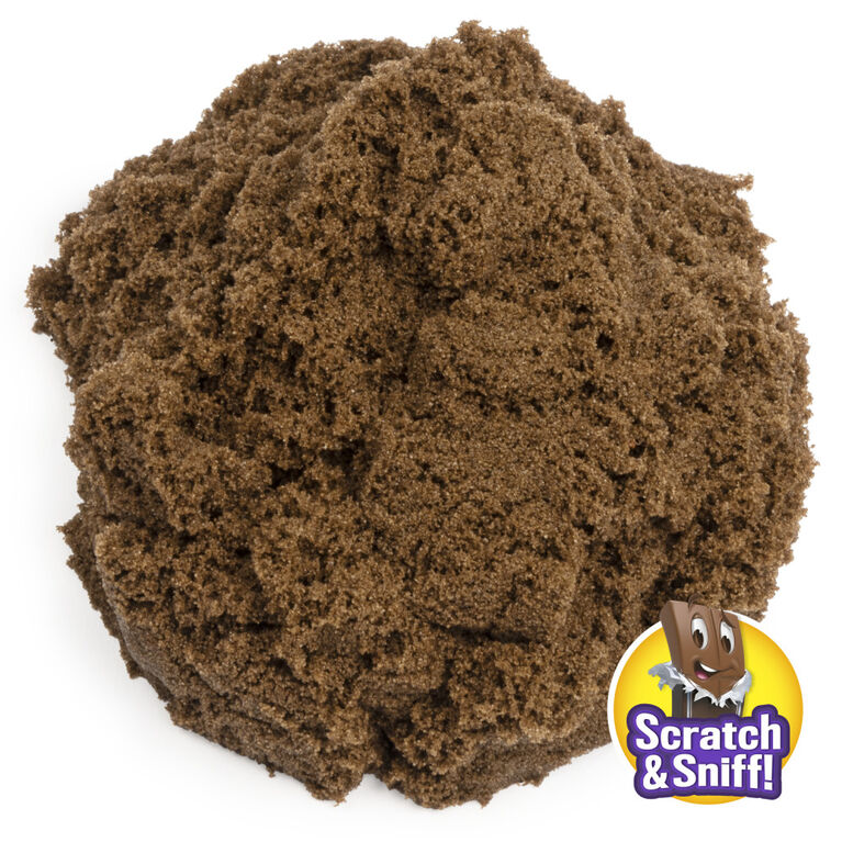 Kinetic Sand Scents, 8oz Chocolate Swirl Scented Kinetic Sand
