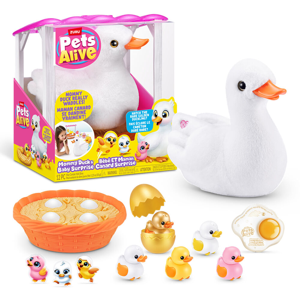 Pets Alive Mommy Duck & Baby Surprise de ZURU