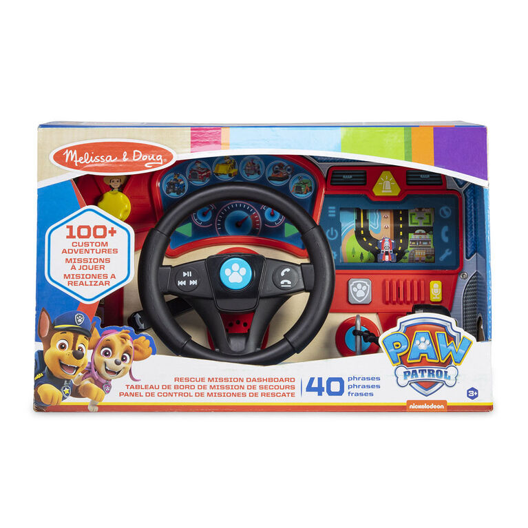 Paw Patrol Tableau de bord en bois