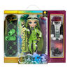 Rainbow High Winter Break Jade Hunter - Green Winter Break Fashion Doll and Playset with 2 complete doll outfits, Snowboard and Winter Doll Accessories