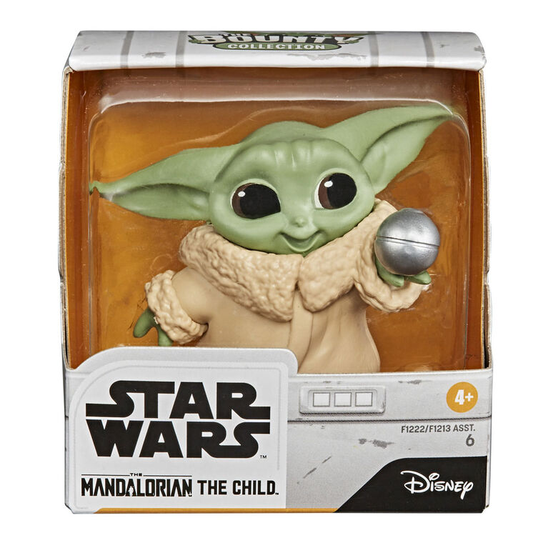 Star Wars The Bounty Collection The Child Collectible Toy 2.2-Inch The Mandalorian "Baby Yoda" Ball Toy Pose Figure