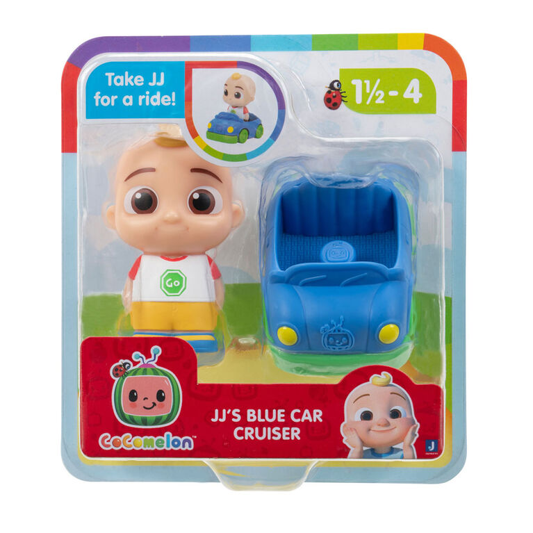 Cocomelon 1 Figure Pack - JJ 's Blue Car Cruiser