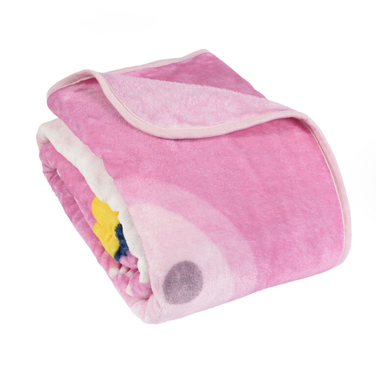 Peppa Pig Kids Oversized Blanket, (60x90)