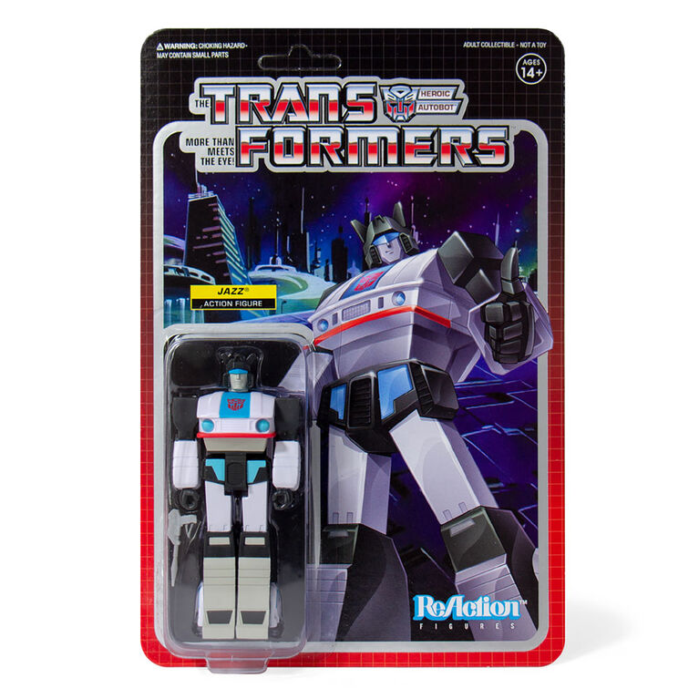 Figurine Transformers ReAction - Jazz