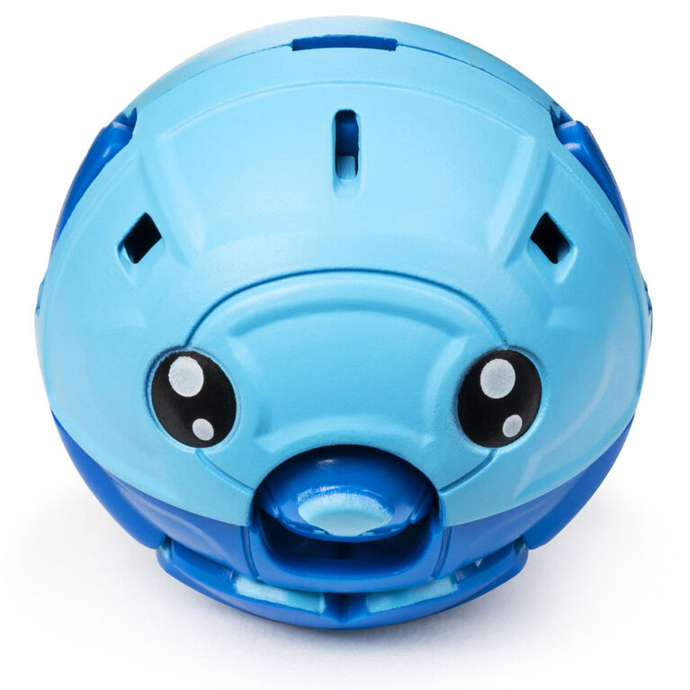 Bakugan, Aquos Cubbo, 2-inch Tall Collectible Action Figure and Trading Card
