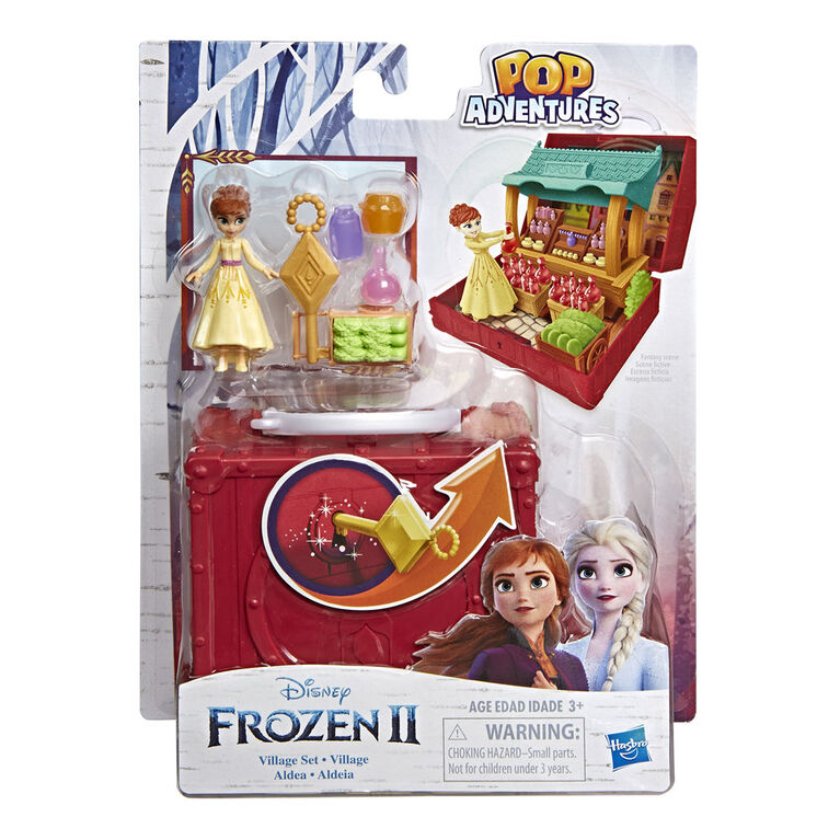 Disney Frozen Pop Adventures Village Set Pop-Up Playset
