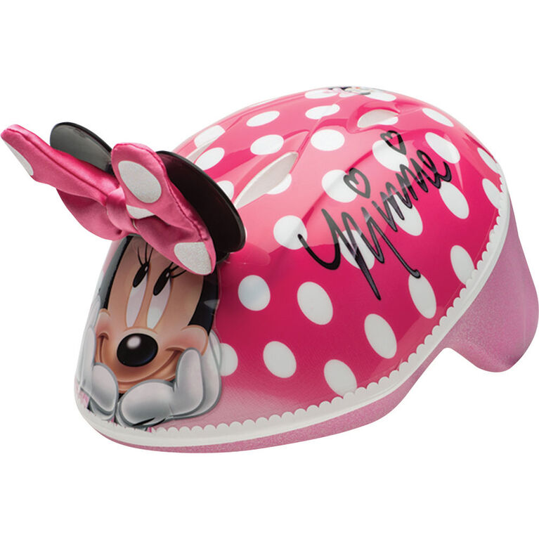 Disney - casque de vélo pour tout-petits 3 ans et plus Minnie Me