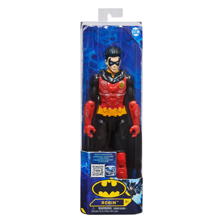 Batman 12-inch Robin Action Figure (Red/Black Suit)