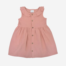 Rococo Waffle Dress Pink