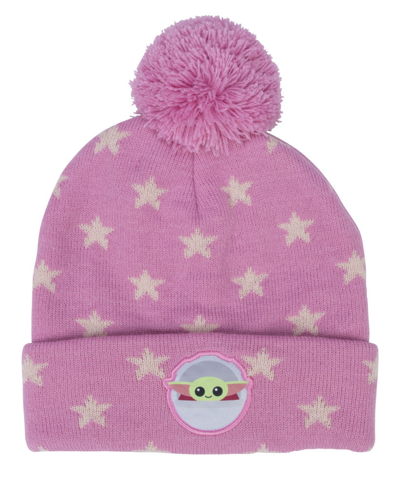 Mandalorian Pompom Hat and Glove Set