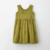 5-6 ans robe sans manches - imprimé vert pâle