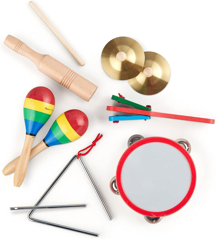 Melissa and Doug - Wooden Musical Instrument Set